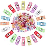 108pcs Clips de costura- Craft Clips Craft accesorios Clips de Plástico- Pinzas Costura- Alfileres Costura-Abrazadera…
